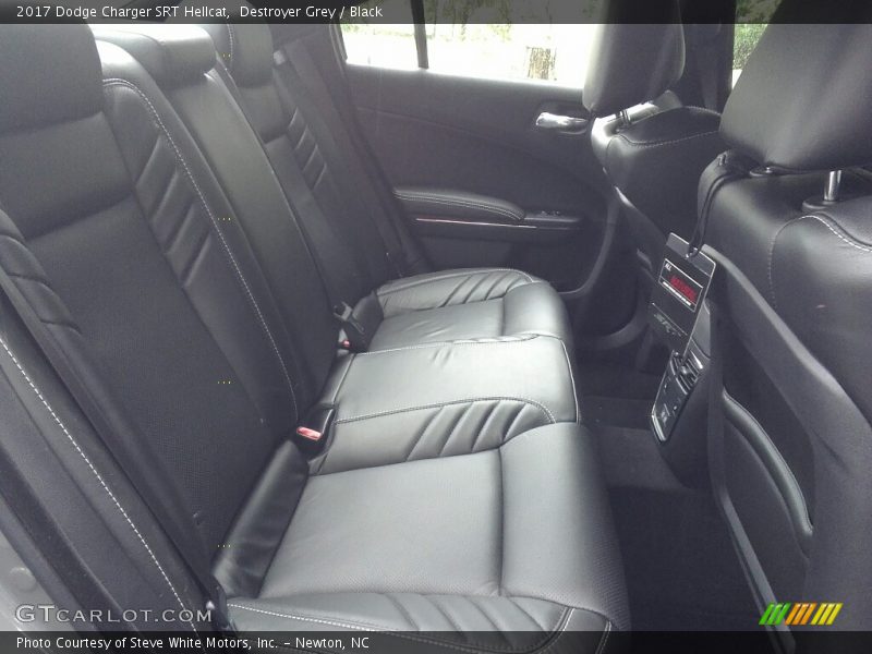 Destroyer Grey / Black 2017 Dodge Charger SRT Hellcat