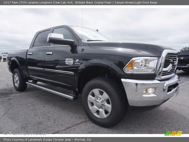 Front 3/4 View of 2017 2500 Laramie Longhorn Crew Cab 4x4