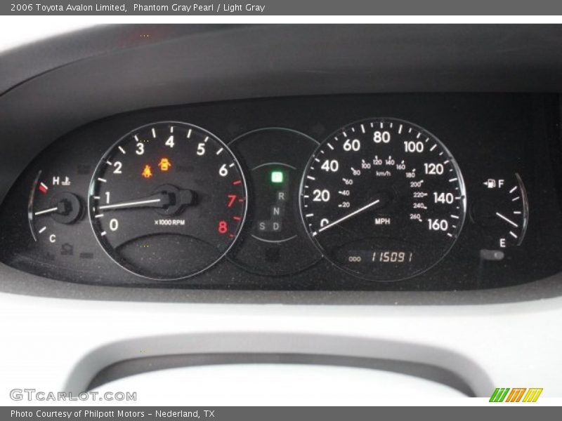 Phantom Gray Pearl / Light Gray 2006 Toyota Avalon Limited