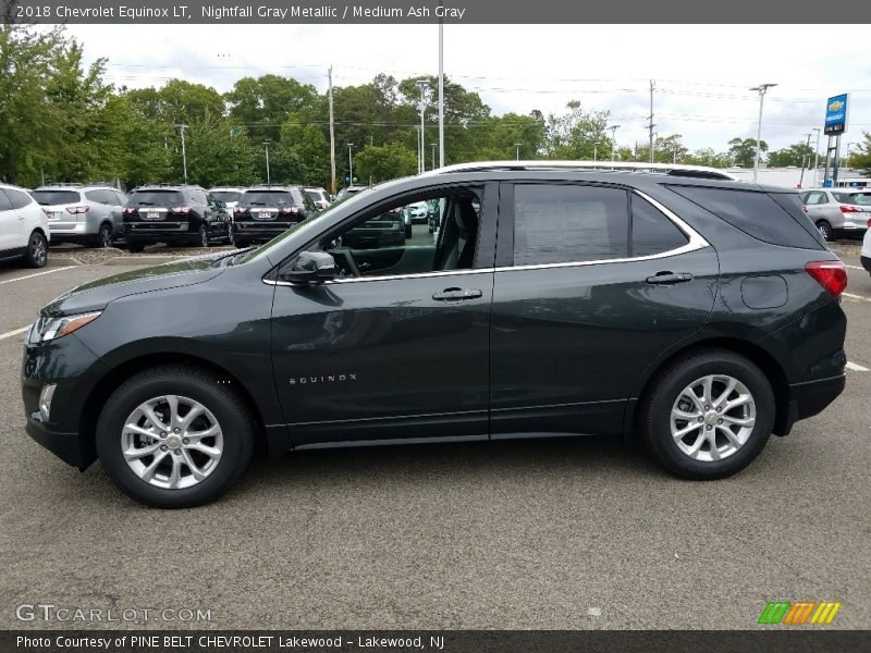 Nightfall Gray Metallic / Medium Ash Gray 2018 Chevrolet Equinox LT