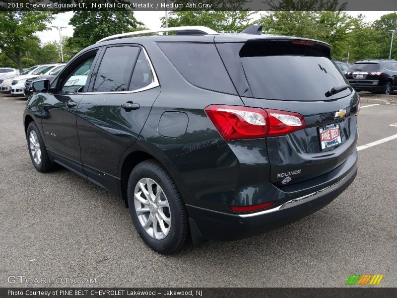 Nightfall Gray Metallic / Medium Ash Gray 2018 Chevrolet Equinox LT