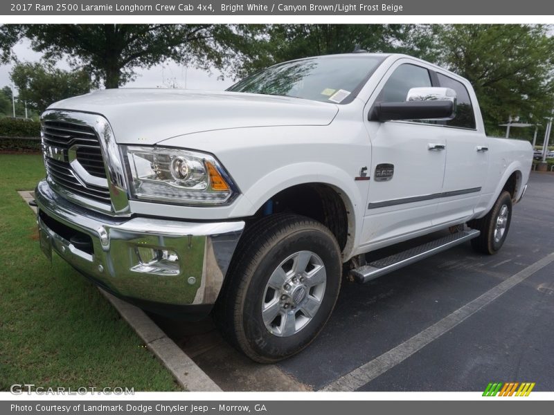 Front 3/4 View of 2017 2500 Laramie Longhorn Crew Cab 4x4