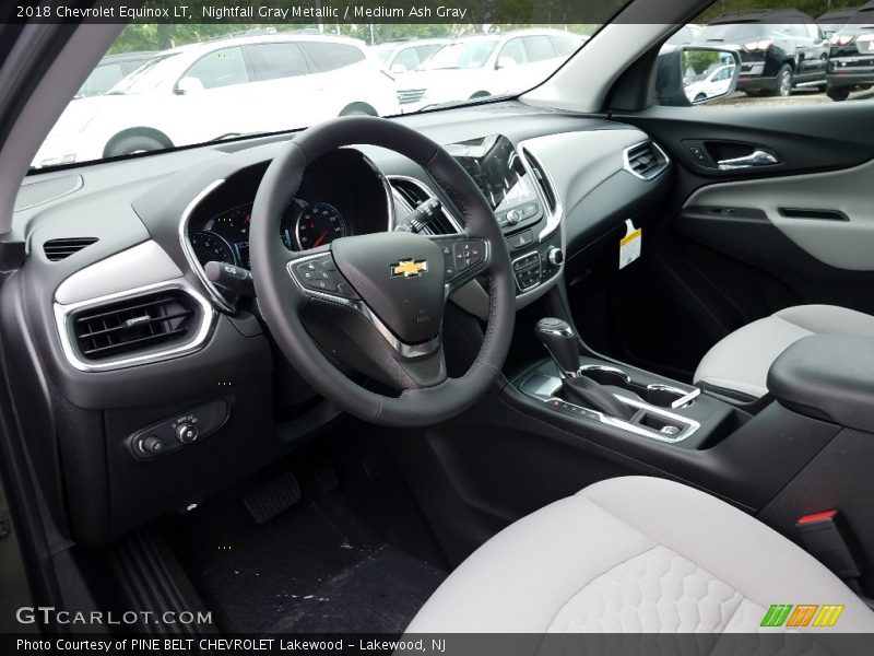 Nightfall Gray Metallic / Medium Ash Gray 2018 Chevrolet Equinox LT