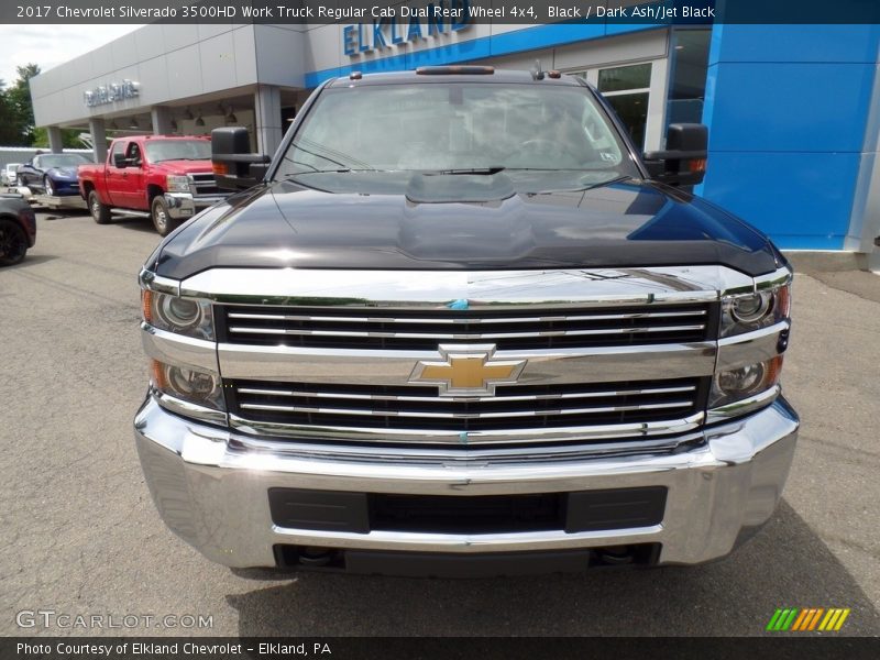 Black / Dark Ash/Jet Black 2017 Chevrolet Silverado 3500HD Work Truck Regular Cab Dual Rear Wheel 4x4