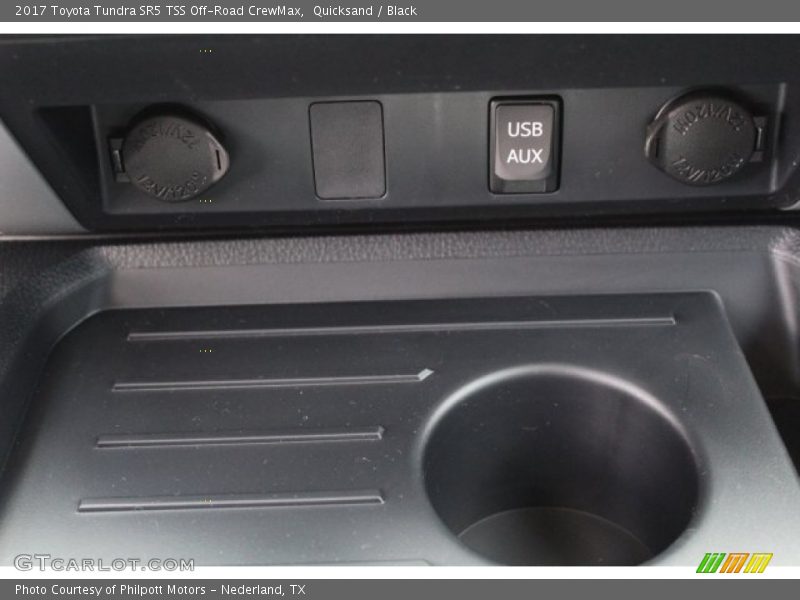 Quicksand / Black 2017 Toyota Tundra SR5 TSS Off-Road CrewMax