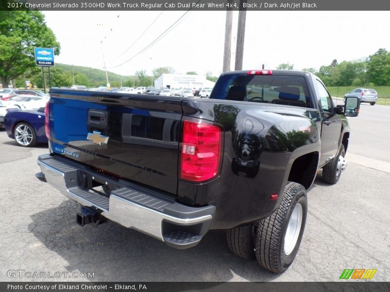 Black / Dark Ash/Jet Black 2017 Chevrolet Silverado 3500HD Work Truck Regular Cab Dual Rear Wheel 4x4