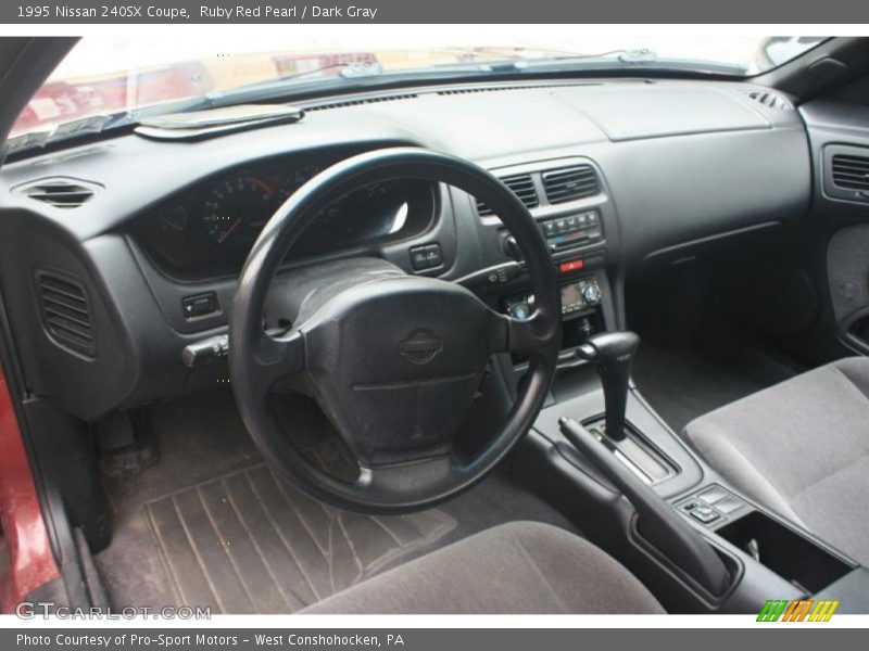  1995 240SX Coupe Dark Gray Interior