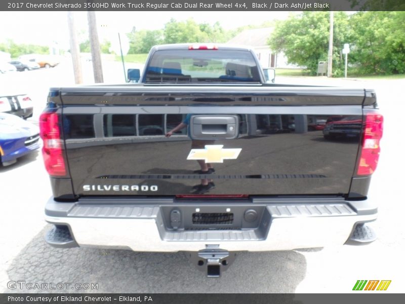 Black / Dark Ash/Jet Black 2017 Chevrolet Silverado 3500HD Work Truck Regular Cab Dual Rear Wheel 4x4