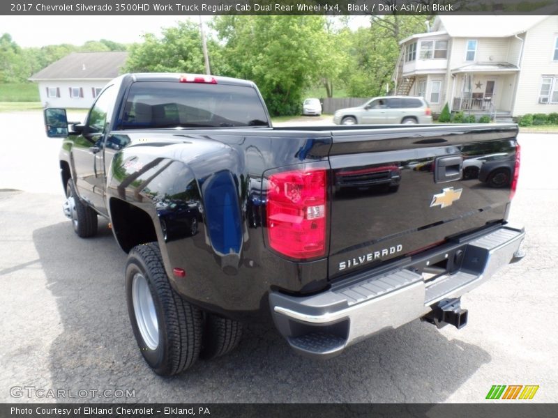 Black / Dark Ash/Jet Black 2017 Chevrolet Silverado 3500HD Work Truck Regular Cab Dual Rear Wheel 4x4