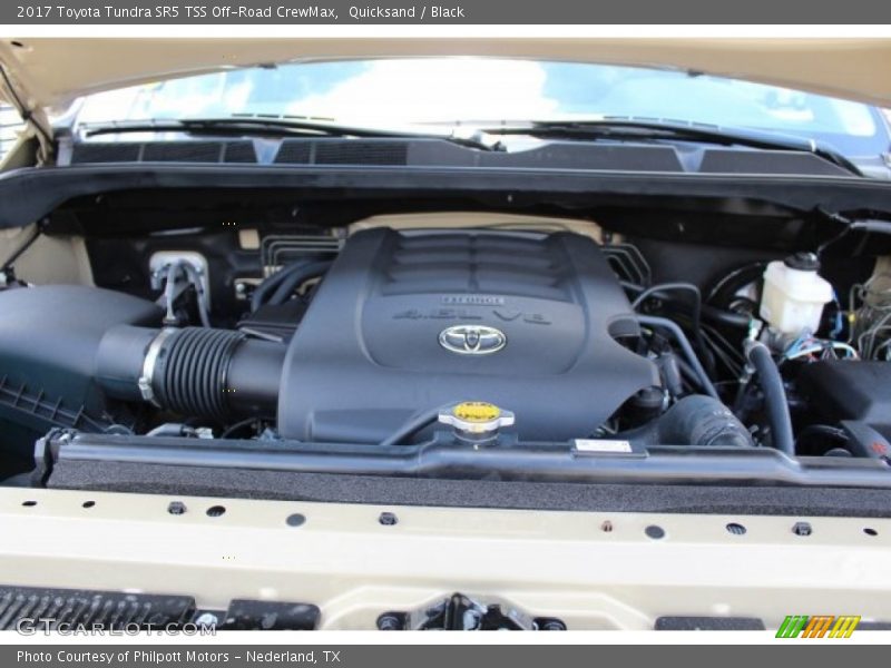 Quicksand / Black 2017 Toyota Tundra SR5 TSS Off-Road CrewMax
