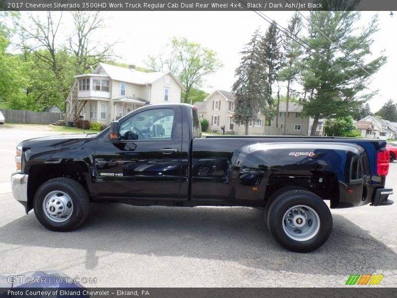  2017 Silverado 3500HD Work Truck Regular Cab Dual Rear Wheel 4x4 Black