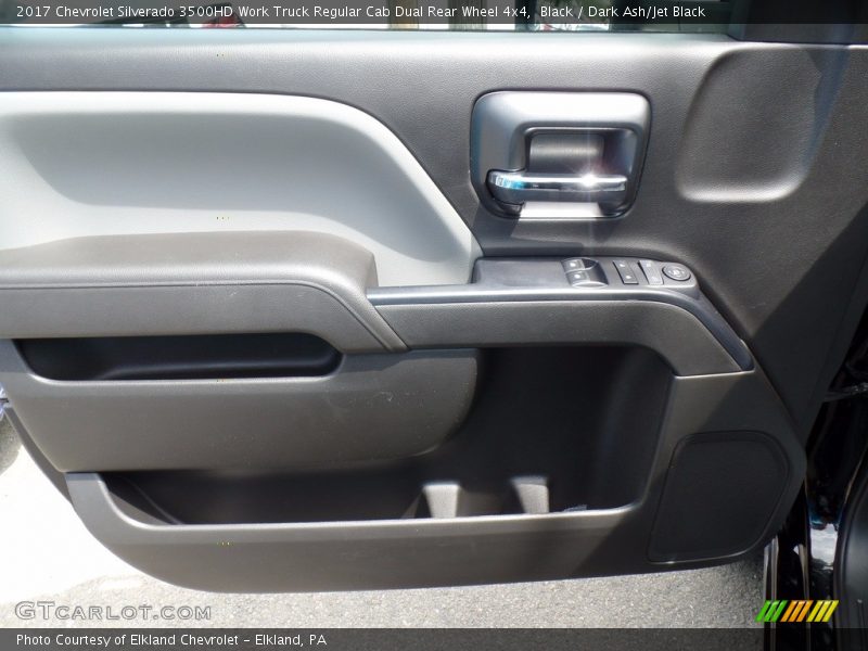 Black / Dark Ash/Jet Black 2017 Chevrolet Silverado 3500HD Work Truck Regular Cab Dual Rear Wheel 4x4