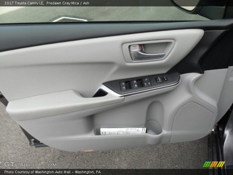 Predawn Gray Mica / Ash 2017 Toyota Camry LE