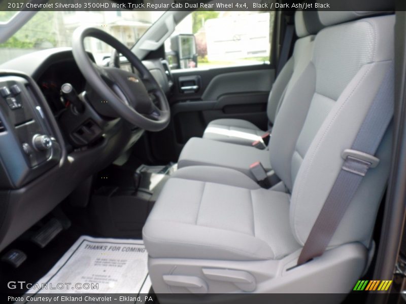 Black / Dark Ash/Jet Black 2017 Chevrolet Silverado 3500HD Work Truck Regular Cab Dual Rear Wheel 4x4