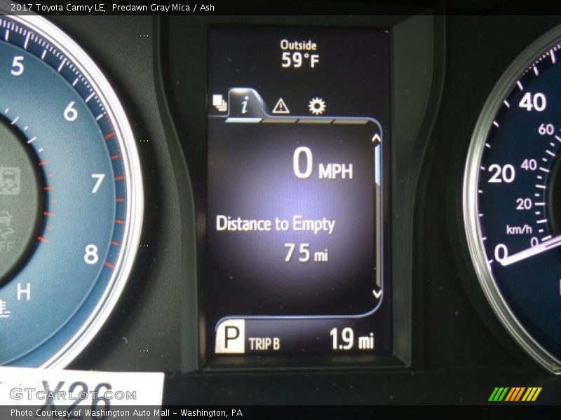 Predawn Gray Mica / Ash 2017 Toyota Camry LE