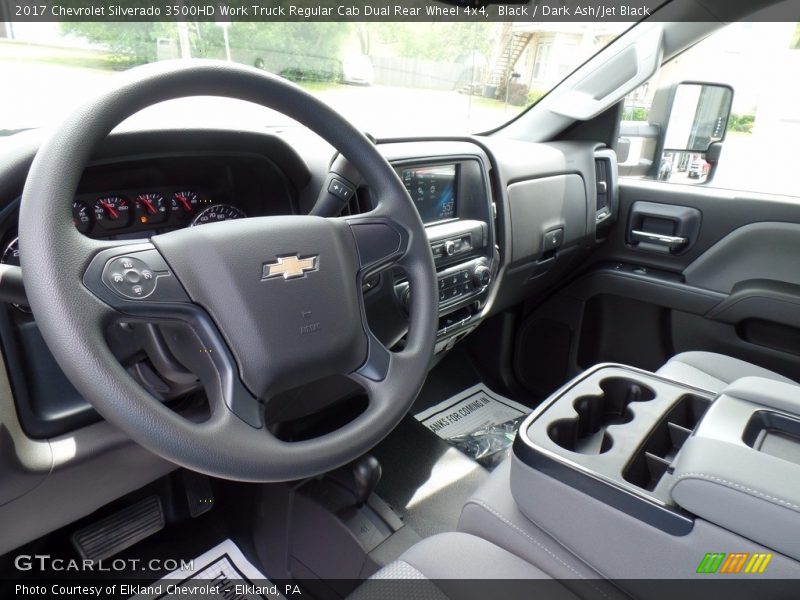 Black / Dark Ash/Jet Black 2017 Chevrolet Silverado 3500HD Work Truck Regular Cab Dual Rear Wheel 4x4