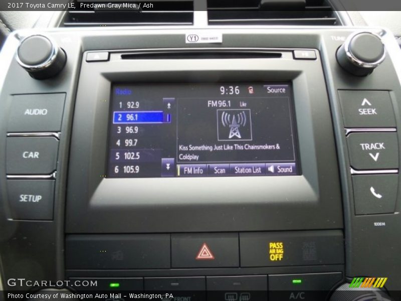 Predawn Gray Mica / Ash 2017 Toyota Camry LE