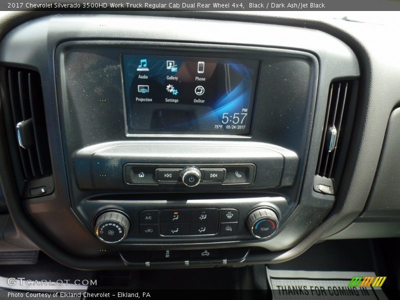 Black / Dark Ash/Jet Black 2017 Chevrolet Silverado 3500HD Work Truck Regular Cab Dual Rear Wheel 4x4