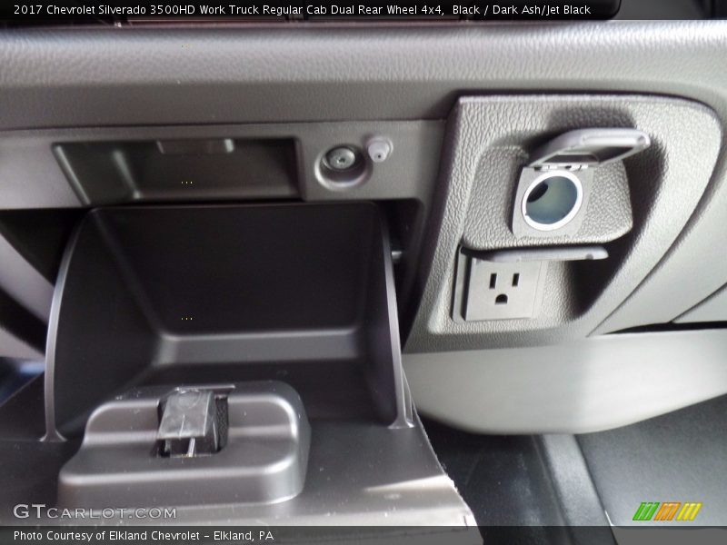 Black / Dark Ash/Jet Black 2017 Chevrolet Silverado 3500HD Work Truck Regular Cab Dual Rear Wheel 4x4