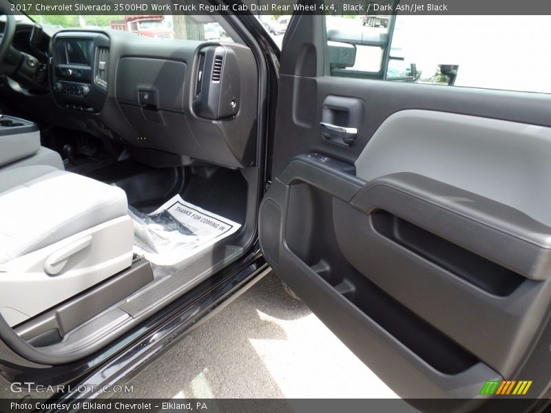 Black / Dark Ash/Jet Black 2017 Chevrolet Silverado 3500HD Work Truck Regular Cab Dual Rear Wheel 4x4