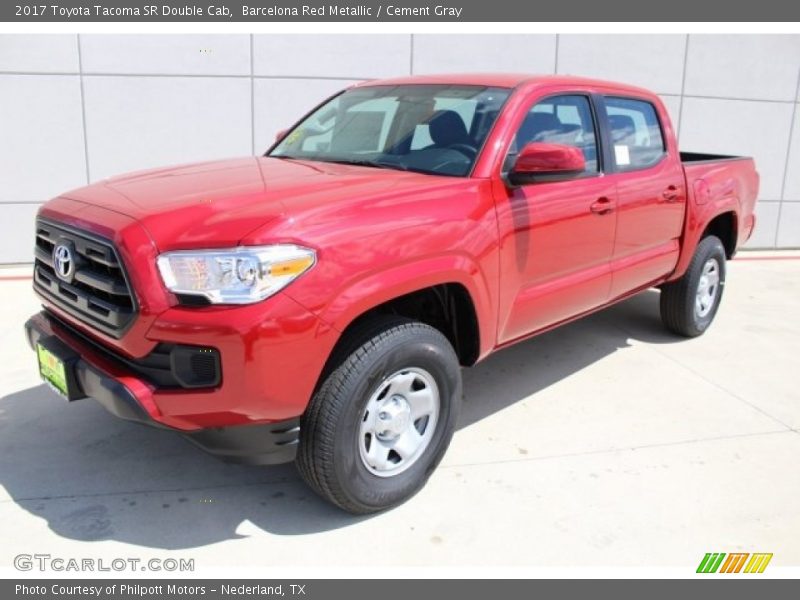 Front 3/4 View of 2017 Tacoma SR Double Cab