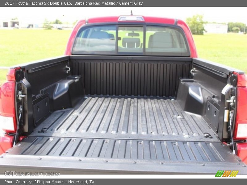 Barcelona Red Metallic / Cement Gray 2017 Toyota Tacoma SR Double Cab