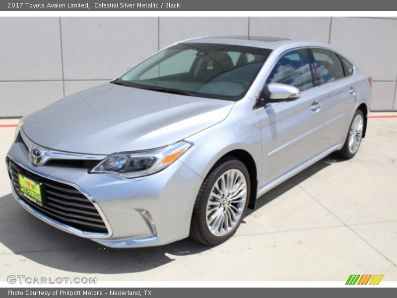 Celestial Silver Metallic / Black 2017 Toyota Avalon Limited