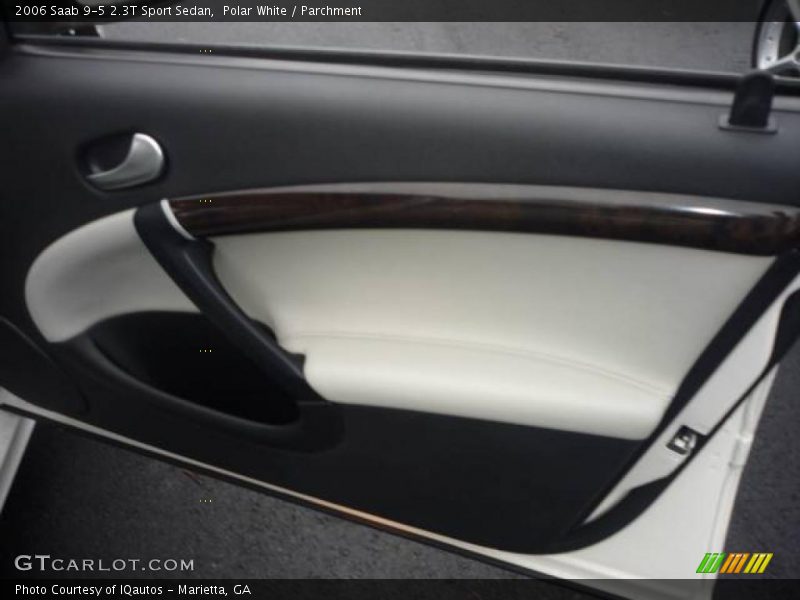 Polar White / Parchment 2006 Saab 9-5 2.3T Sport Sedan