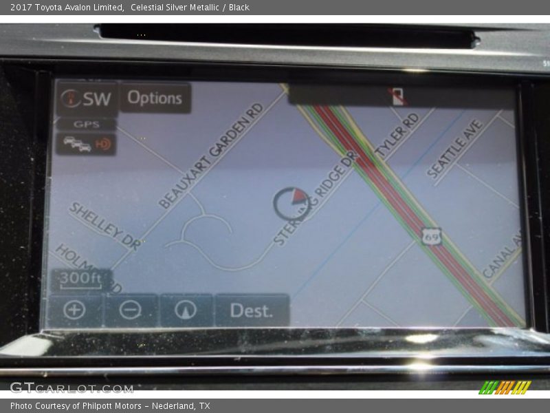 Celestial Silver Metallic / Black 2017 Toyota Avalon Limited