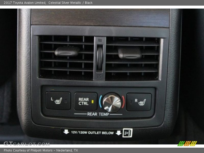 Celestial Silver Metallic / Black 2017 Toyota Avalon Limited