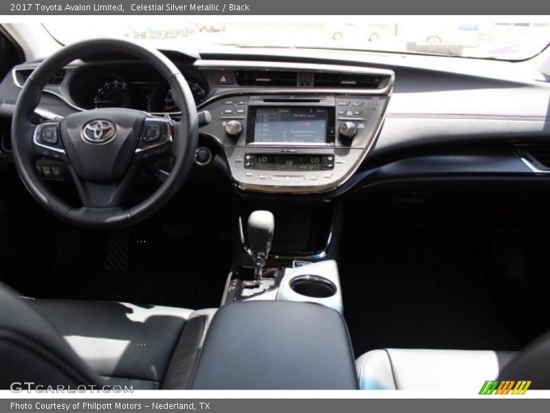 Celestial Silver Metallic / Black 2017 Toyota Avalon Limited