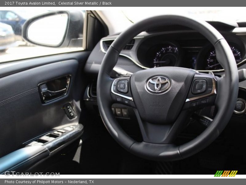 Celestial Silver Metallic / Black 2017 Toyota Avalon Limited