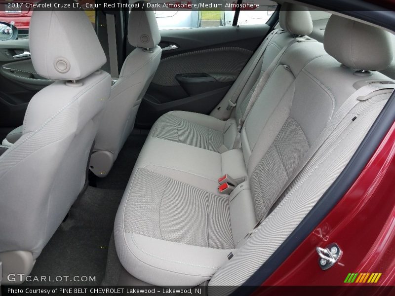 Cajun Red Tintcoat / Dark Atmosphere/Medium Atmosphere 2017 Chevrolet Cruze LT