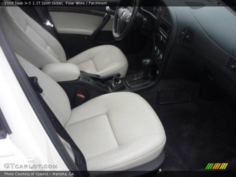 Polar White / Parchment 2006 Saab 9-5 2.3T Sport Sedan