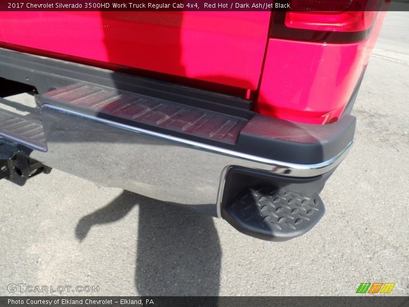 Red Hot / Dark Ash/Jet Black 2017 Chevrolet Silverado 3500HD Work Truck Regular Cab 4x4