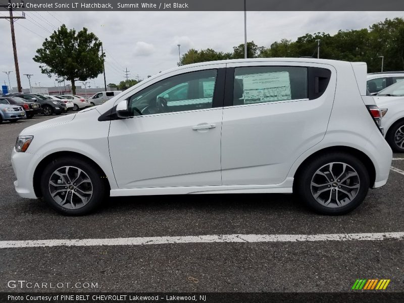  2017 Sonic LT Hatchback Summit White