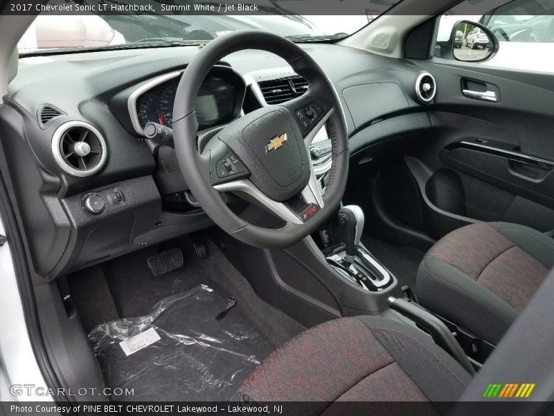  2017 Sonic LT Hatchback Jet Black Interior