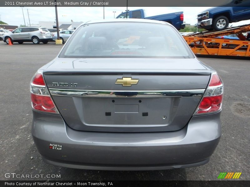 Medium Gray / Charcoal 2011 Chevrolet Aveo LT Sedan