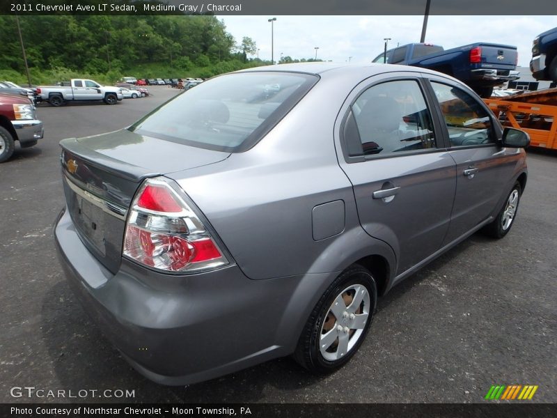 Medium Gray / Charcoal 2011 Chevrolet Aveo LT Sedan