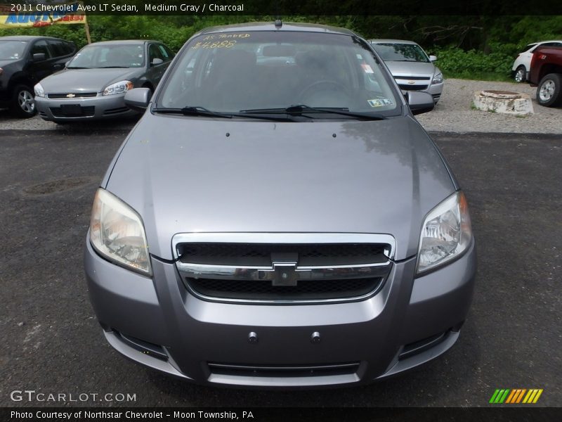 Medium Gray / Charcoal 2011 Chevrolet Aveo LT Sedan