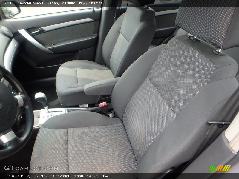 Medium Gray / Charcoal 2011 Chevrolet Aveo LT Sedan