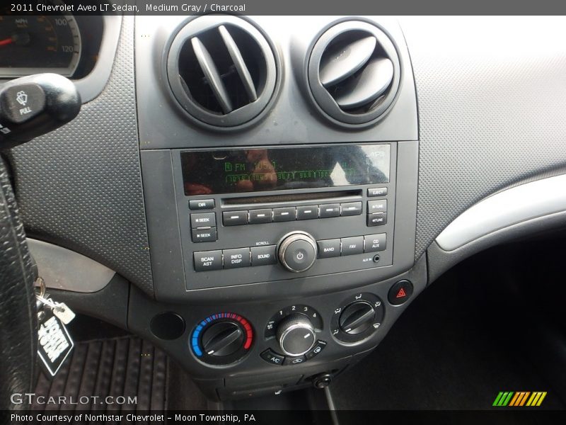 Medium Gray / Charcoal 2011 Chevrolet Aveo LT Sedan