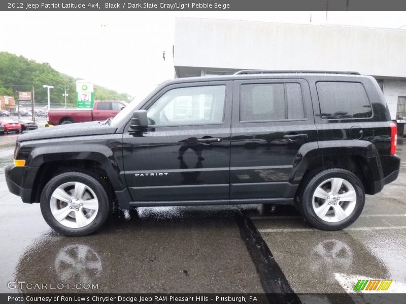 Black / Dark Slate Gray/Light Pebble Beige 2012 Jeep Patriot Latitude 4x4