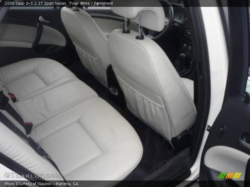 Polar White / Parchment 2006 Saab 9-5 2.3T Sport Sedan