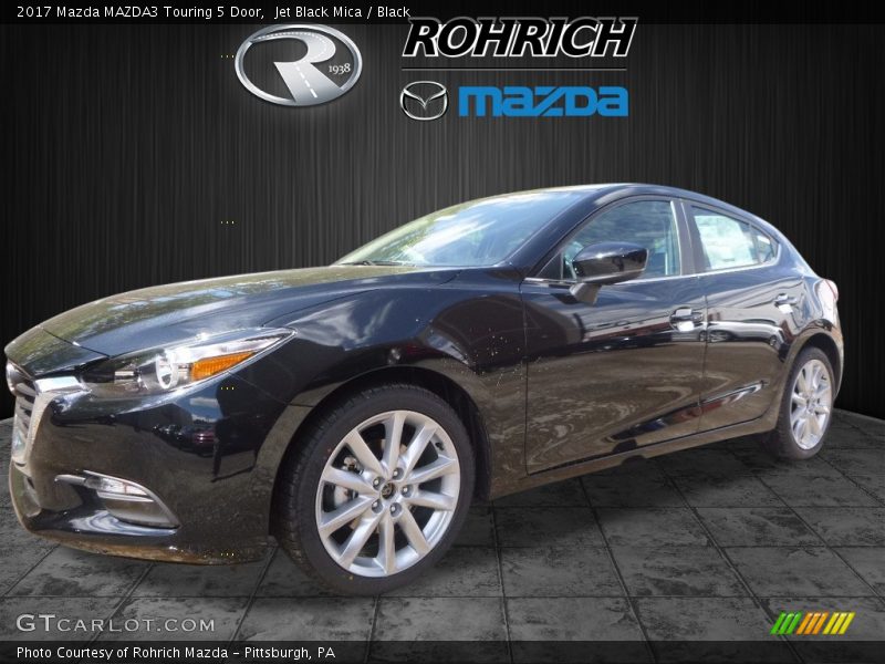 Jet Black Mica / Black 2017 Mazda MAZDA3 Touring 5 Door