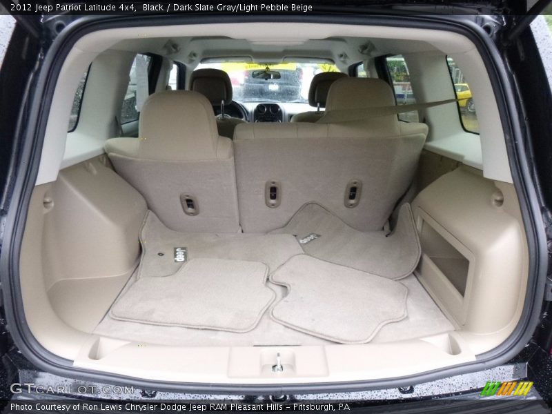 Black / Dark Slate Gray/Light Pebble Beige 2012 Jeep Patriot Latitude 4x4