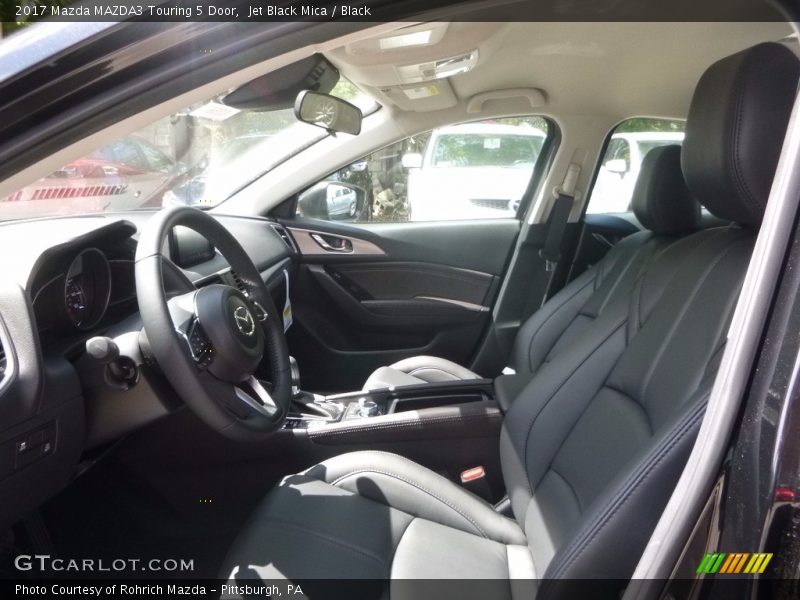 Jet Black Mica / Black 2017 Mazda MAZDA3 Touring 5 Door