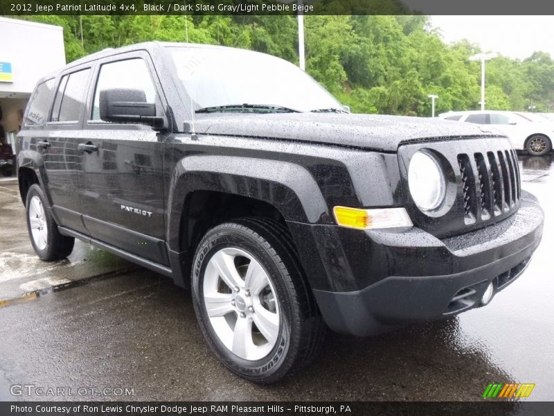 Black / Dark Slate Gray/Light Pebble Beige 2012 Jeep Patriot Latitude 4x4