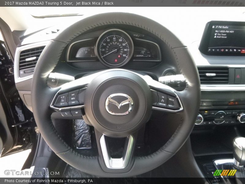 Jet Black Mica / Black 2017 Mazda MAZDA3 Touring 5 Door