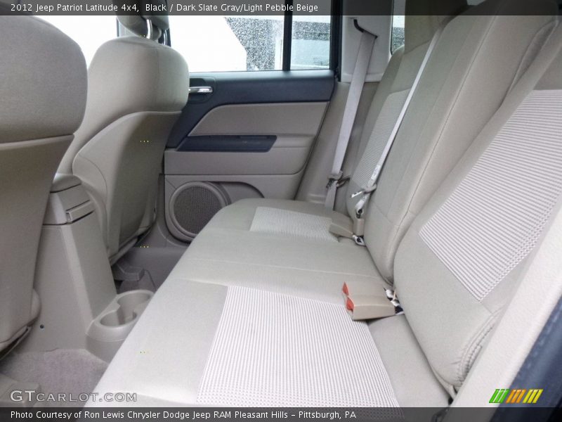 Black / Dark Slate Gray/Light Pebble Beige 2012 Jeep Patriot Latitude 4x4